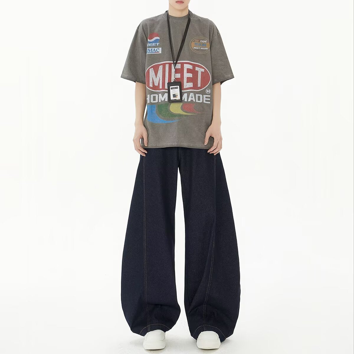 Dark Blue Wide leg - Luxestreetwear™