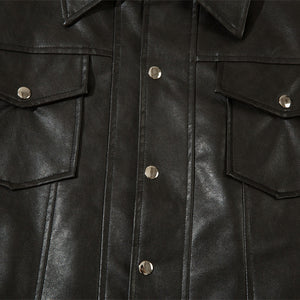 Rid3 Leather Jacket - Luxestreetwear™