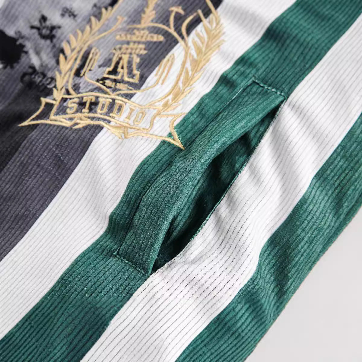 Everland stripe Fleece - Luxestreetwear™