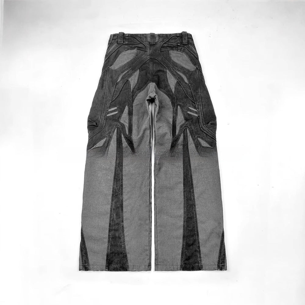 Denim fly Jean - Luxestreetwear™