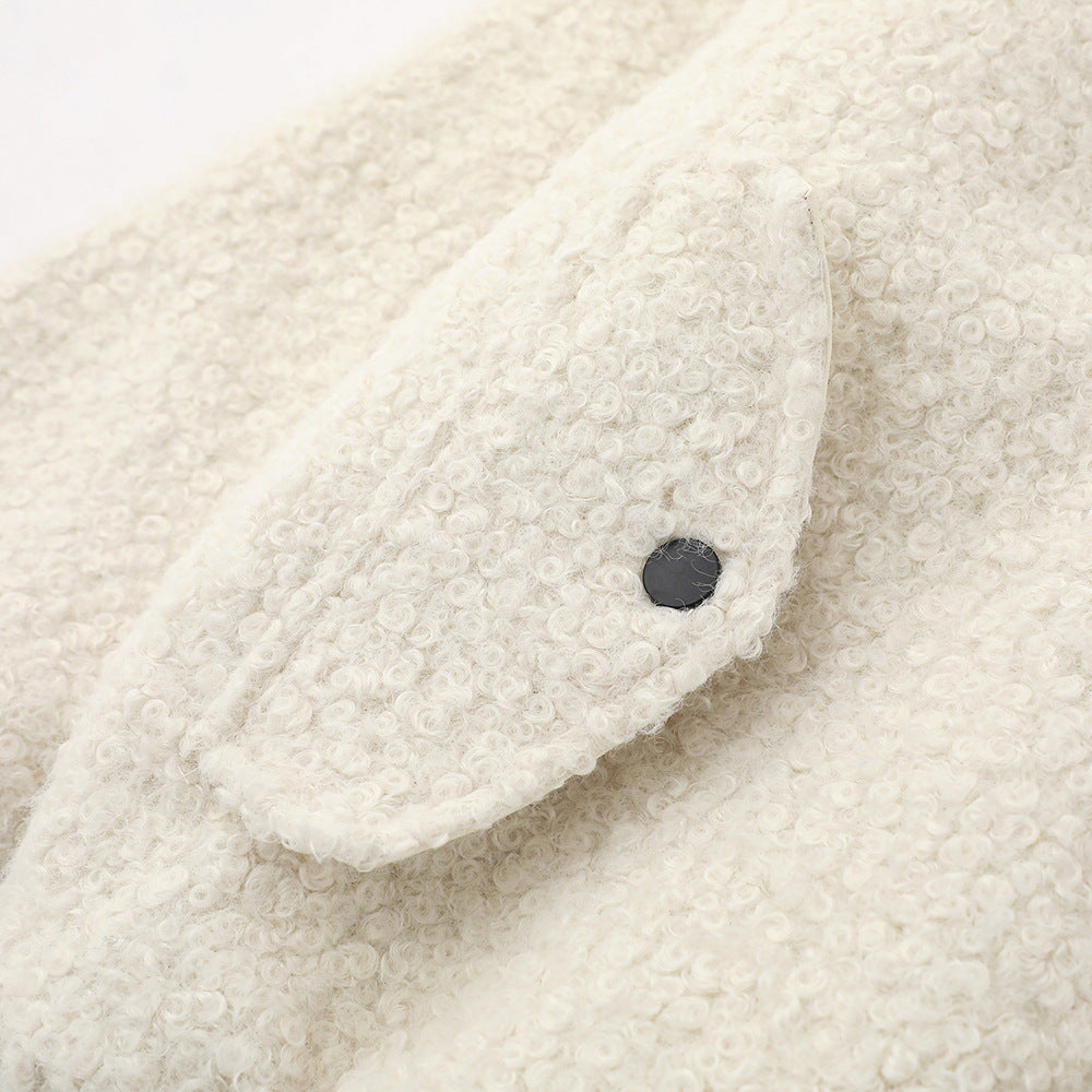 Lamb Wool Baseball Uniform Cotton Clothes Men - Luxestreetwear™