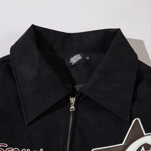Polo Who care Leather Jacket - Luxestreetwear™
