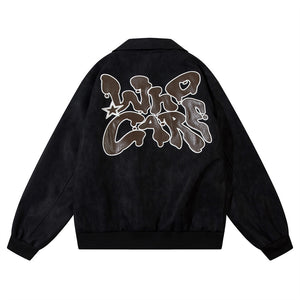 Polo Who care Leather Jacket - Luxestreetwear™