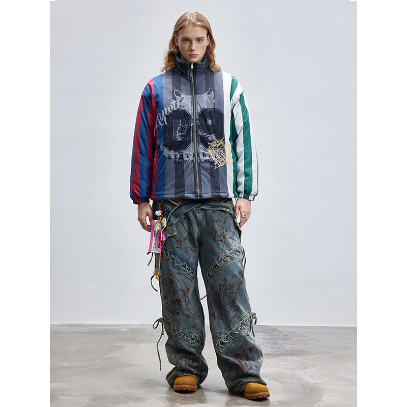Everland stripe Fleece - Luxestreetwear™
