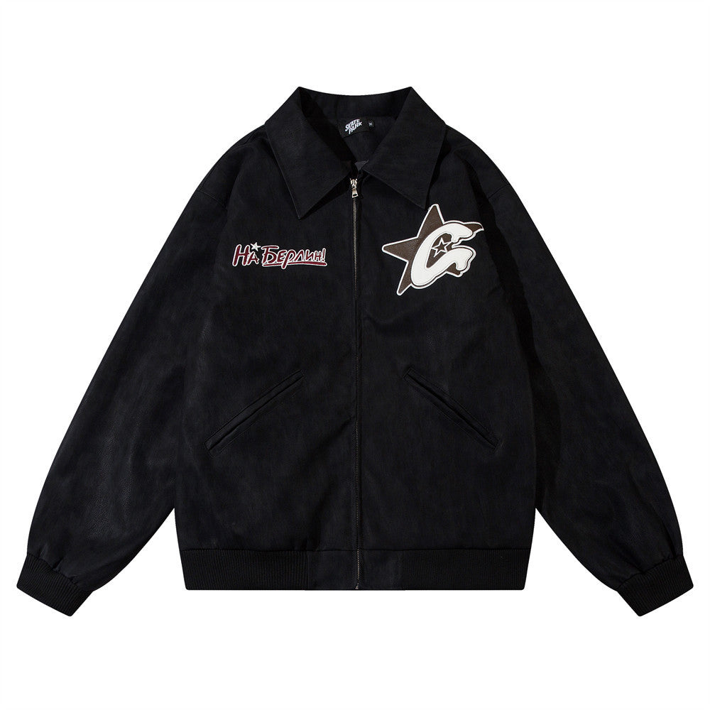 Polo Who care Leather Jacket - Luxestreetwear™