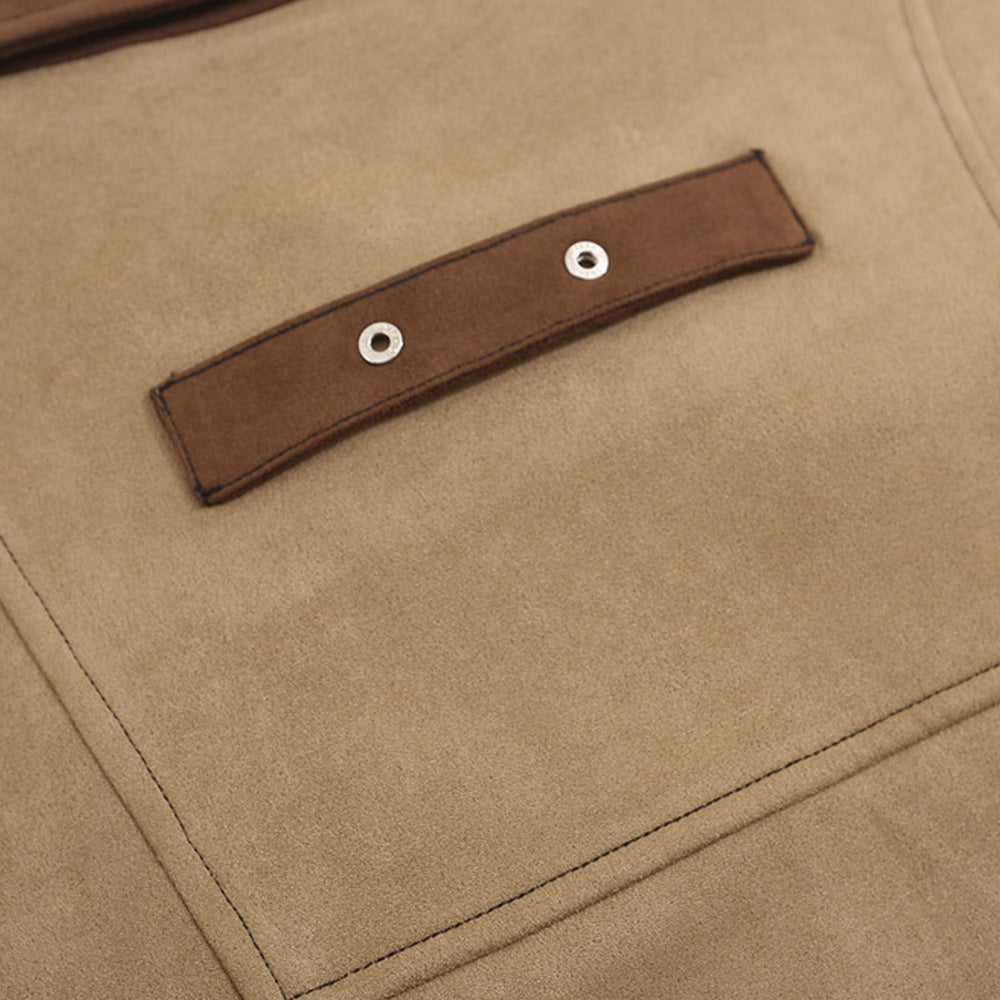 Au Lapel Leather Jacket - Luxestreetwear™