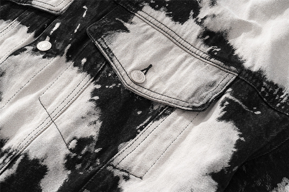 Splash Denim Jean Jacket - Luxestreetwear™