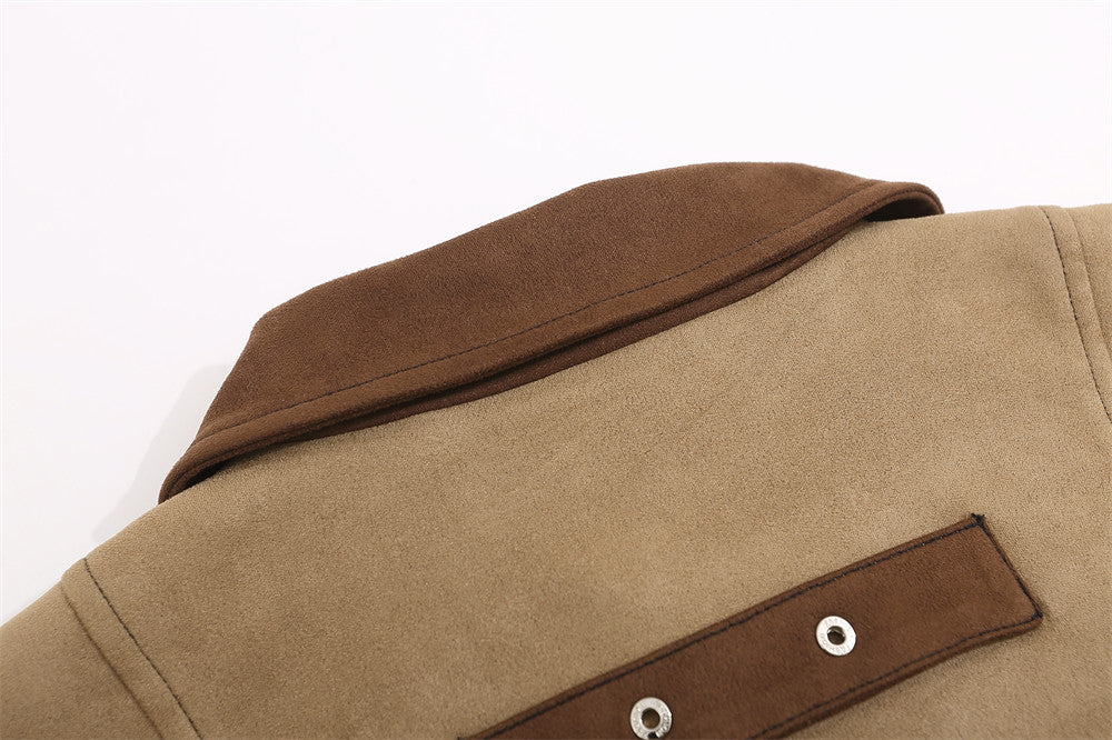 Au Lapel Leather Jacket - Luxestreetwear™
