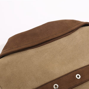 Au Lapel Leather Jacket - Luxestreetwear™