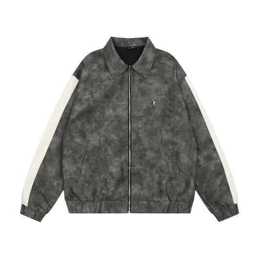 Distressed Biker Leather Jacket - Luxestreetwear™