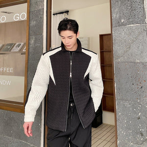 Double Zippered Cotton Fleece - Luxestreetwear™