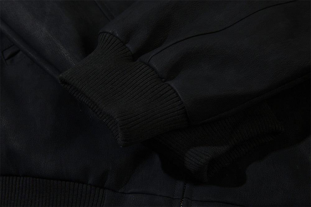 Polo Who care Leather Jacket - Luxestreetwear™