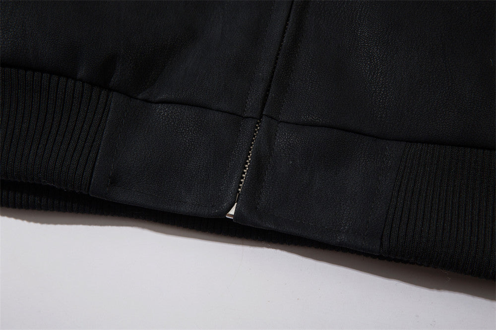 Polo Who care Leather Jacket - Luxestreetwear™