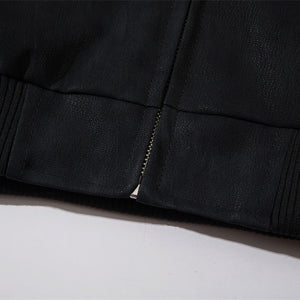 Polo Who care Leather Jacket - Luxestreetwear™