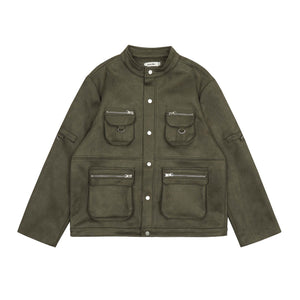 Suede Flight Leather Jacket - Luxestreetwear™