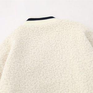 Lamb Wool Baseball Uniform Cotton Clothes Men - Luxestreetwear™