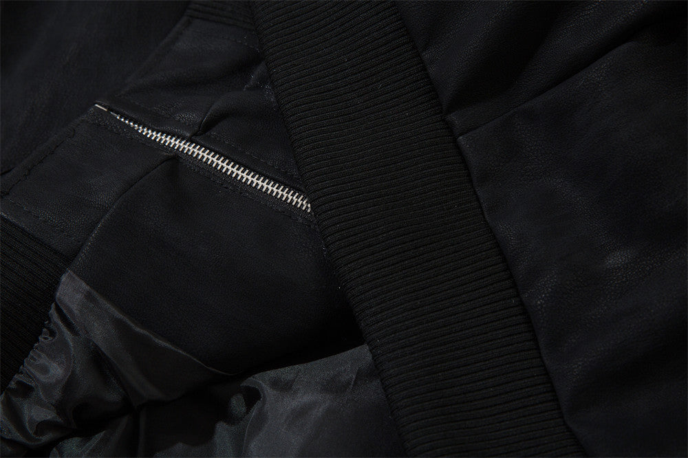 Polo Who care Leather Jacket - Luxestreetwear™