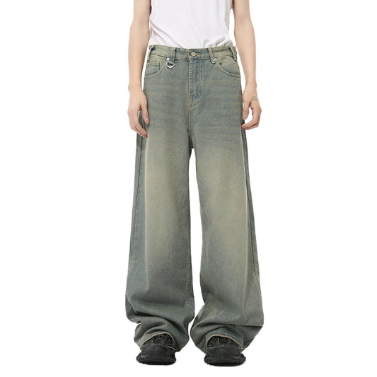 Green Draping Effect wide leg - Luxestreetwear™