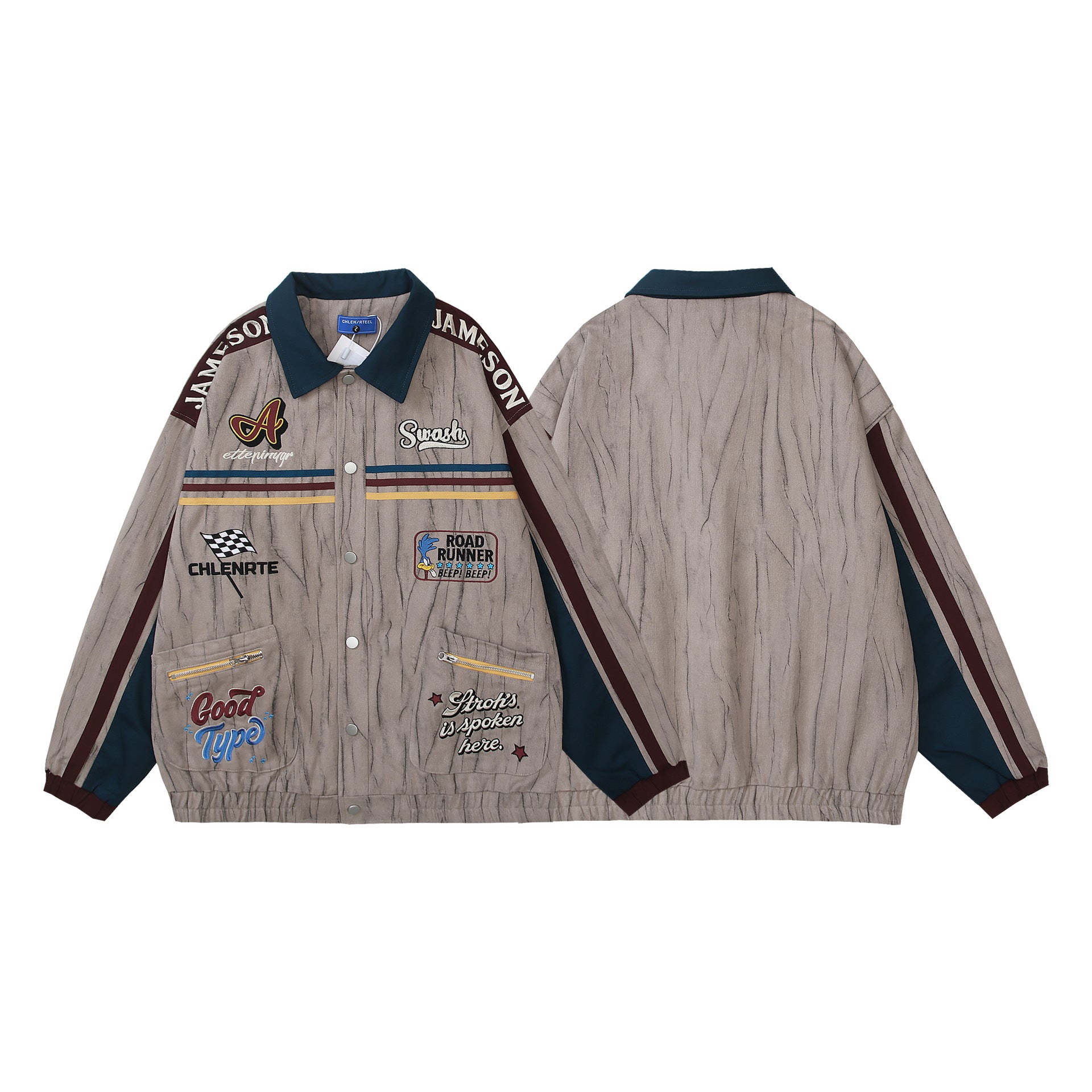 Luxe-Mid-Ancient Loose Jacket - Luxestreetwear™