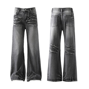 Loose Micro-flared wide leg - Luxestreetwear™