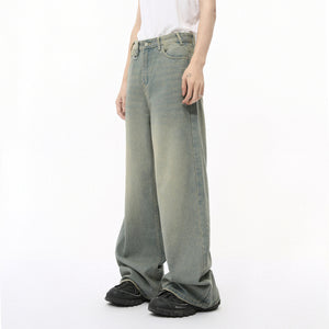 Green Draping Effect wide leg - Luxestreetwear™