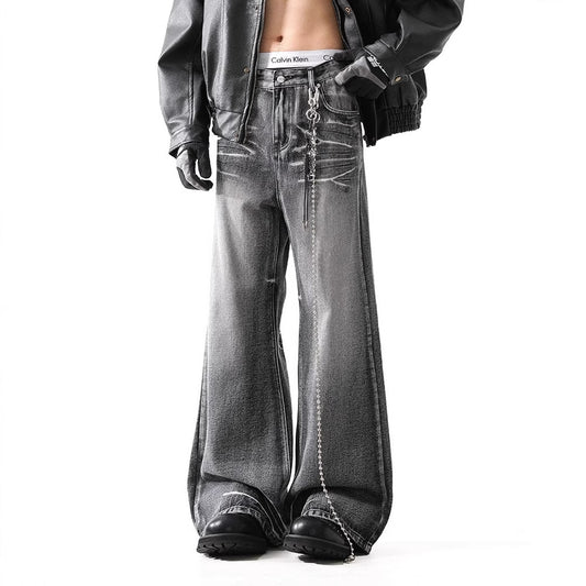 Loose Micro-flared wide leg - Luxestreetwear™