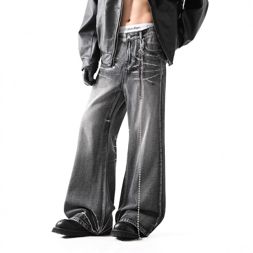 Loose Micro-flared wide leg - Luxestreetwear™