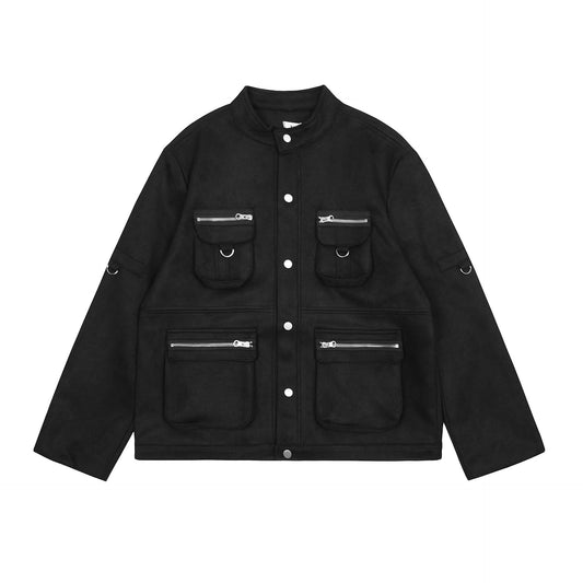 Suede Flight Leather Jacket - Luxestreetwear™