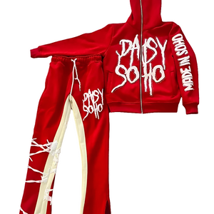 Fleece Daisy SOHO tracksuit - Luxestreetwear™