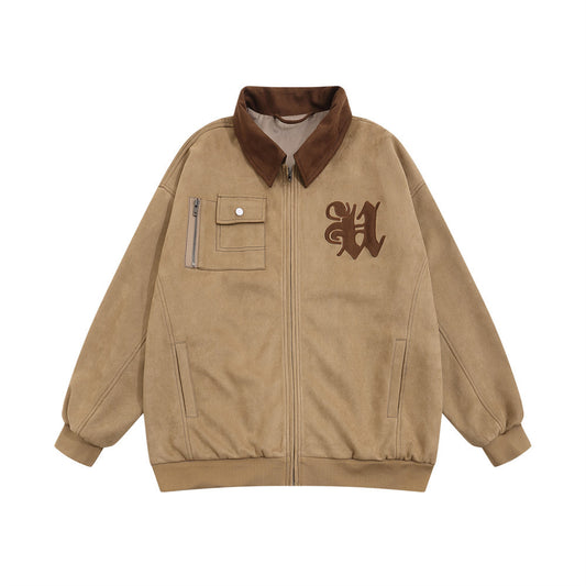 Au Lapel Leather Jacket - Luxestreetwear™