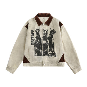 Doberman Jean Jacket - Luxestreetwear™
