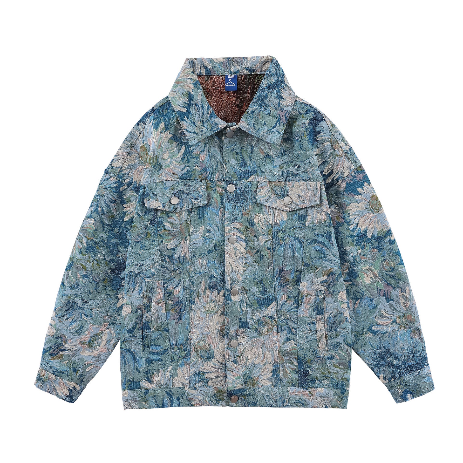 Floral Denim Jean Jackets - Luxestreetwear™