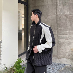 Double Zippered Cotton Fleece - Luxestreetwear™