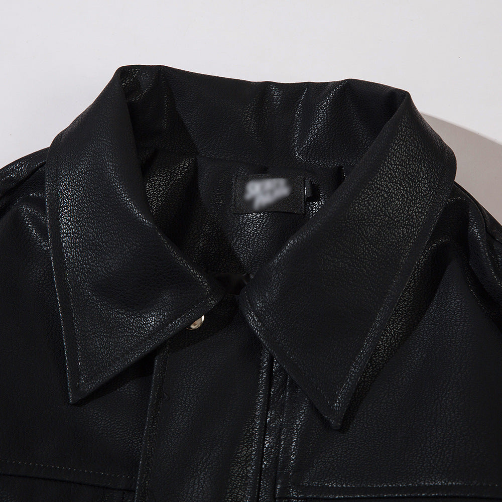 MIB Leather Jacket - Luxestreetwear™