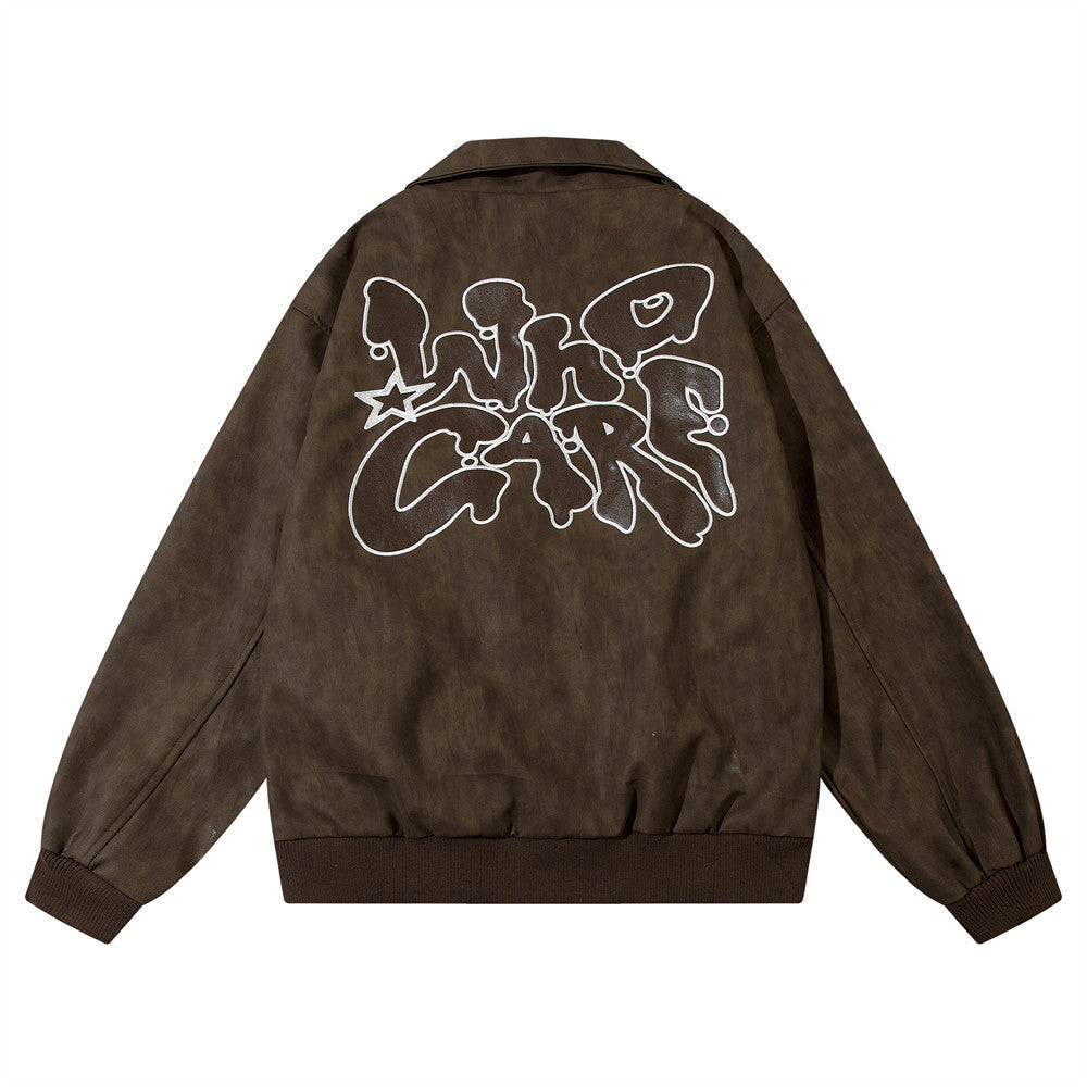 Polo Who care Leather Jacket - Luxestreetwear™