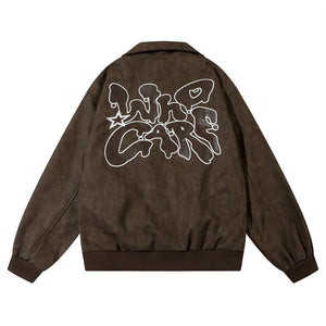 Polo Who care Leather Jacket - Luxestreetwear™