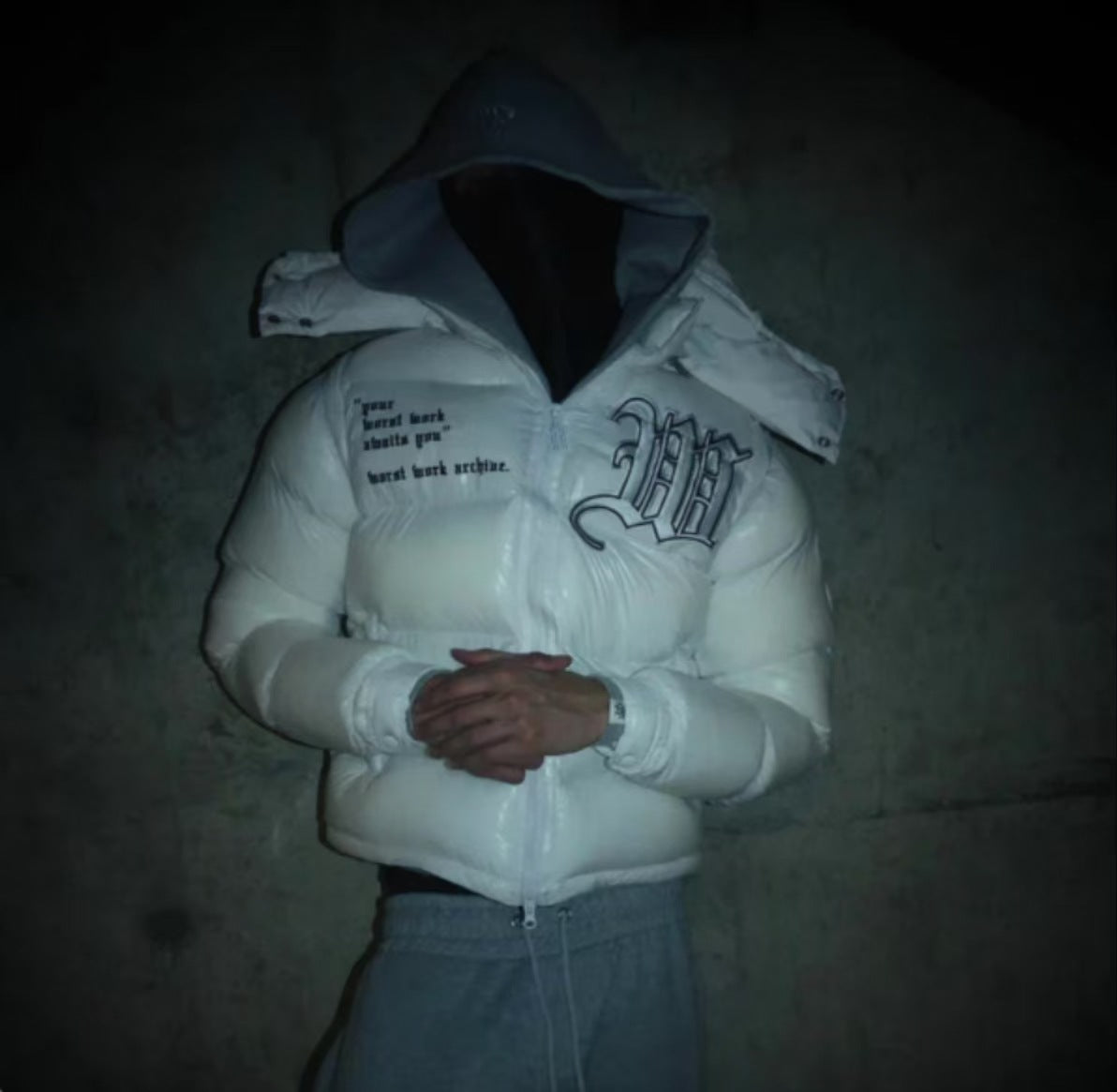 Winter Hooded Cotton-padded Cardigan Jacket - Luxestreetwear™