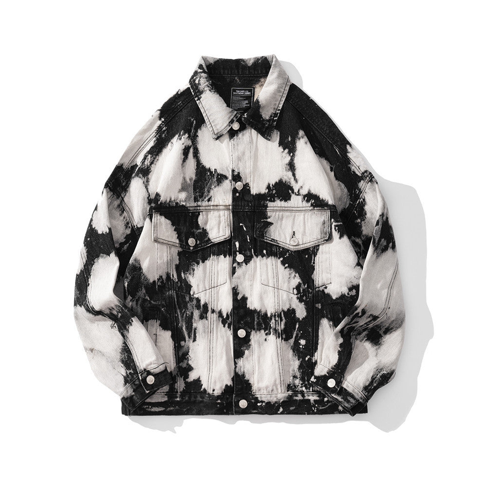 Splash Denim Jean Jacket - Luxestreetwear™