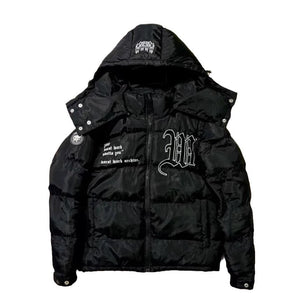 Winter Hooded Cotton-padded Cardigan Jacket - Luxestreetwear™