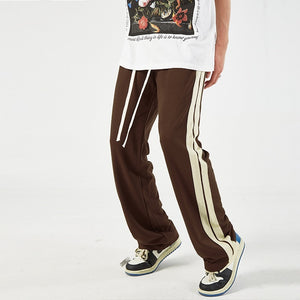 Striped Side Drawstring Pants - Luxestreetwear™