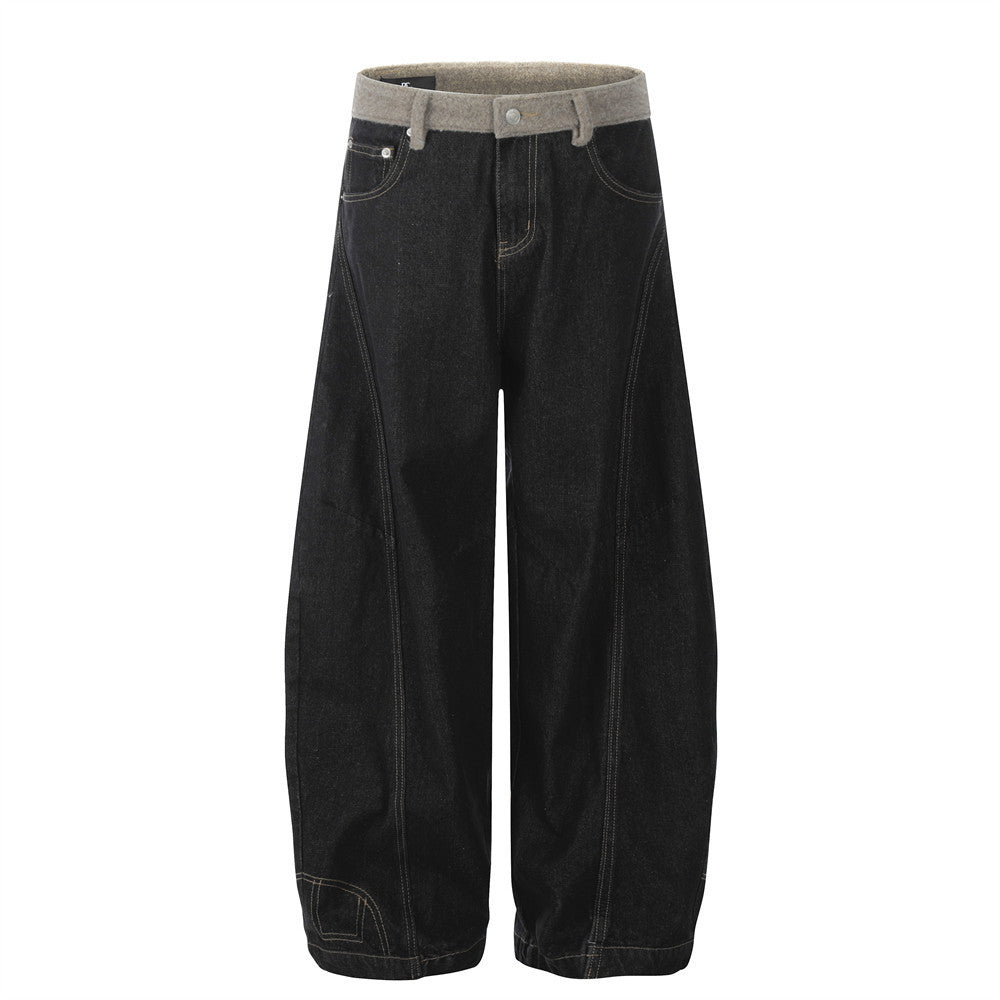 Fur top wide leg - Luxestreetwear™