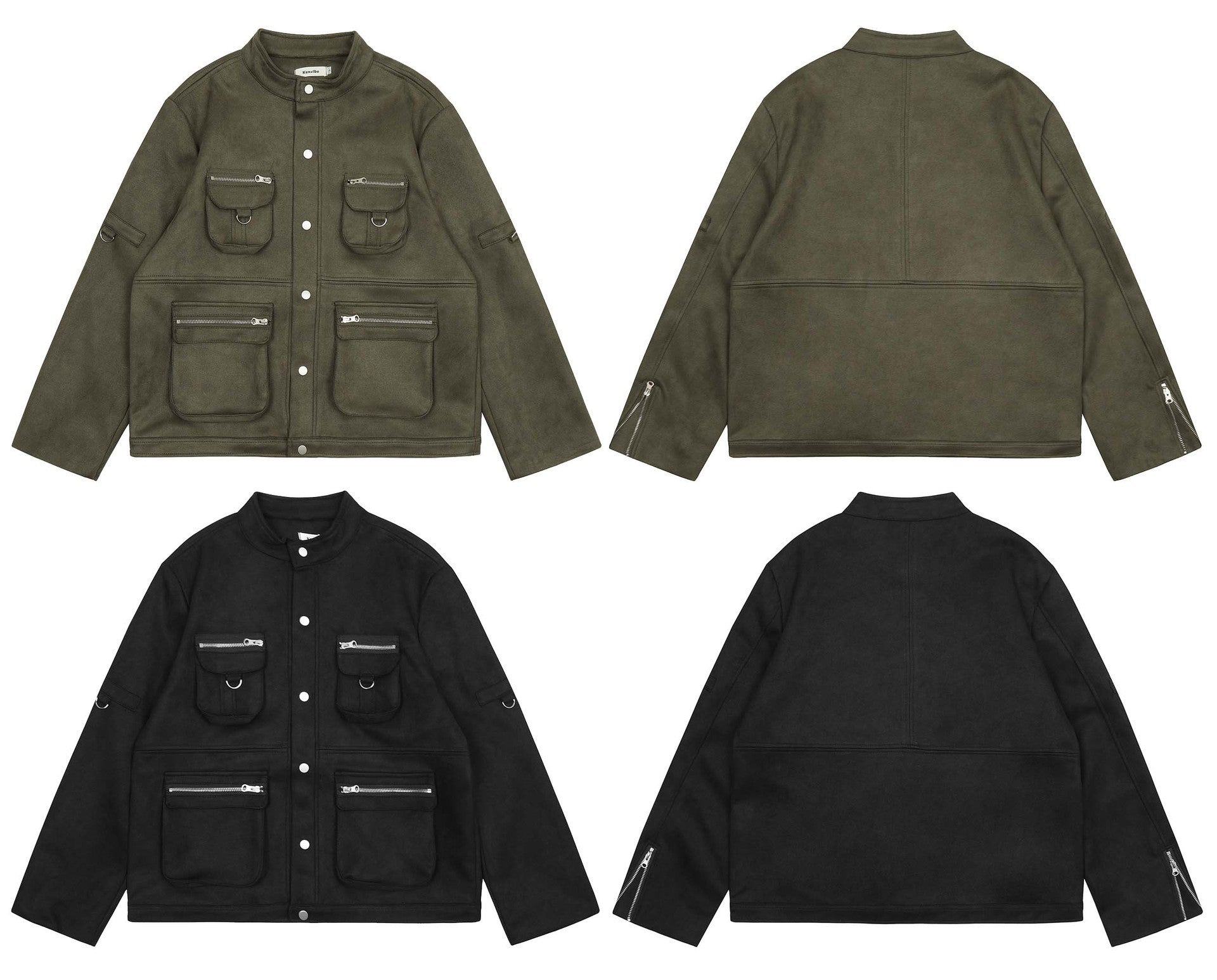 Suede Flight Leather Jacket - Luxestreetwear™