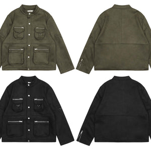 Suede Flight Leather Jacket - Luxestreetwear™