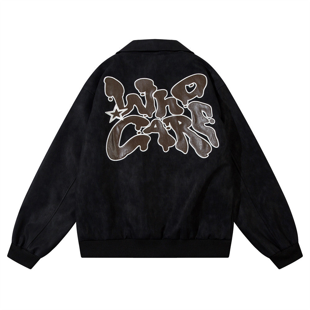Polo Who care Leather Jacket - Luxestreetwear™